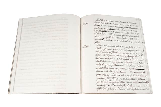 The works by Edward Backhouse which sold for £400 at auction.