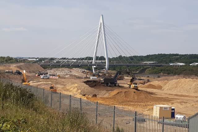 Crown Works Film Studios site in June 2025