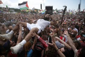 Punk duo Bob Vylan caused controversy with their Glastonbury 2025 set. 
