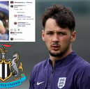 James Trafford received a lesson in Geordie dialect amid transfer links to Newcastle United. 