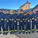 Members of South Shields Volunteer Life Brigade ready for action in their new kit.