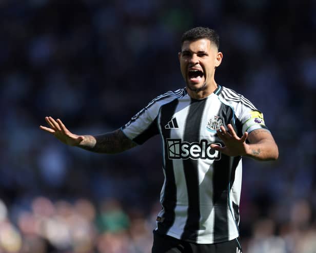 Newcastle United captain Bruno Guimaraes.