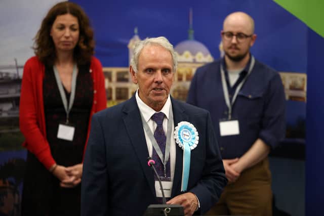 The newly elected Reform councillor for North Tyneside's Killingworth, Brian Smith