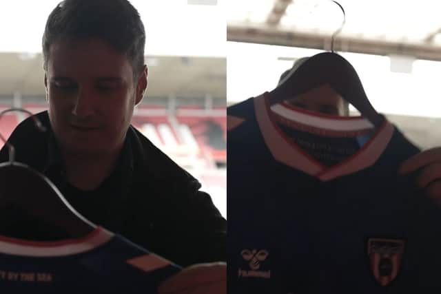 Marty Longstaff from The Lake Poets reflects on what it means to see his lyrics featured on the new SAFC away shirt.