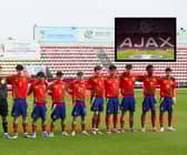 Newcastle United winger Antonio Cordero (no.16) is reportedly wanted by Ajax this summer