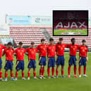 Newcastle United winger Antonio Cordero (no.16) is reportedly wanted by Ajax this summer