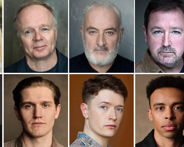Dear England cast.