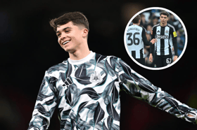 Lewis Miley has returned to training with Newcastle United.