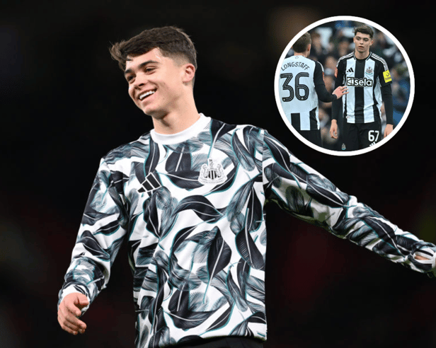 Lewis Miley has returned to training with Newcastle United.