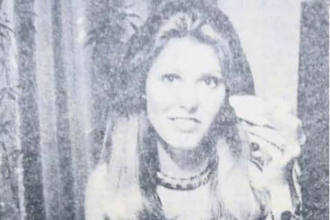 Marji Wallace pictured during her visit to South Shields in the 1970s.