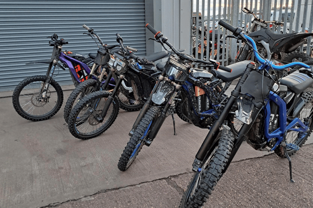 Northumbria Police seized five nuisance motorbikes during a crackdown in South Tyneside.