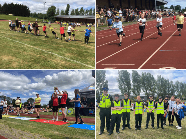 Hundreds turned out for Toner Avenue Primary School's sports day.