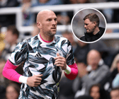 Newcastle United goalkeeper John Ruddy