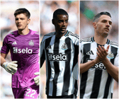 Nick Pope and Fabian Schar have less than a year left on their current Newcastle United contract. Alexander Isak is wanted by Liverpool this summer but has just shy of three years left on his deal
