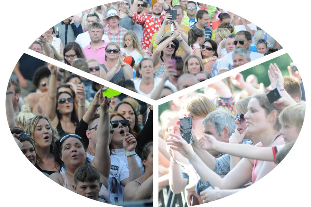 Fans galore at Bents Park in 2015. See if you can spot someone you know.