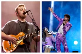 Benson Boone covered a Sam Fender song this week at a festival appearance