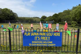 Japan Park Golf, in North Marine Park.