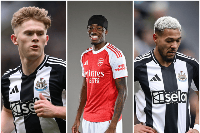 Lewis Hall and Joelinton are doubts for Newcastle United's clash with Arsenal. Noni Madueke will not feature.