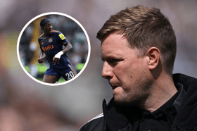 Eddie Howe and Anthony Elanga