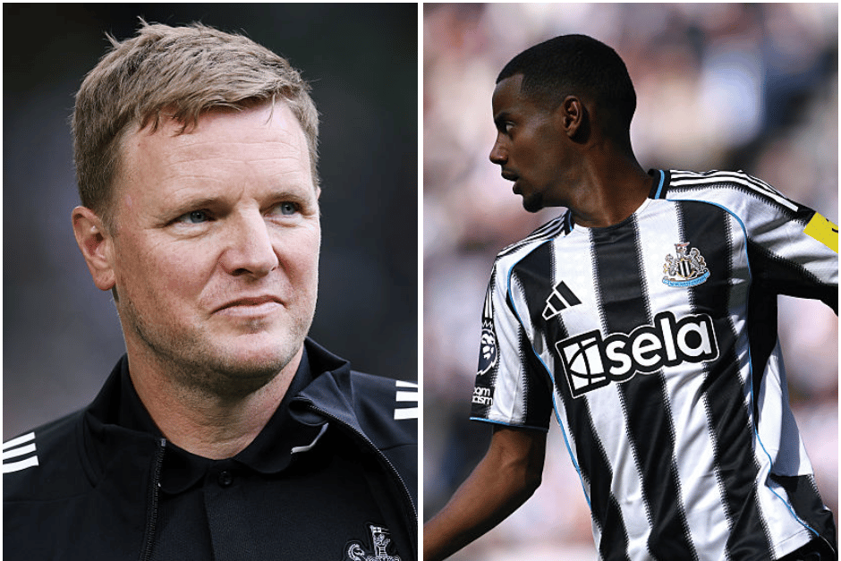 Eddie Howe has spoken about Liverpool's transfer interest in Alexander Isak