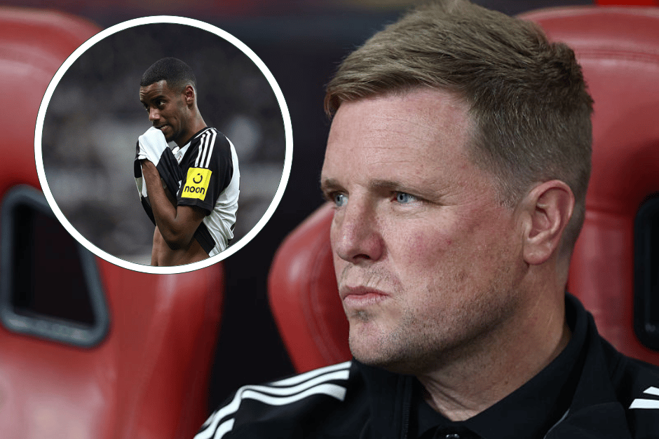 Eddie Howe and Alexander Isak