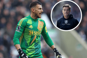 Martin Dubravka is undergoing a medical at Burnley