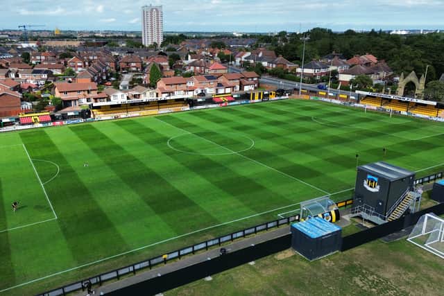 Hebburn Town's Trustmark Group Stadium (photo Tyler Lopes)