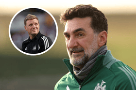 Yasir Al-Rumayyan and Eddie Howe