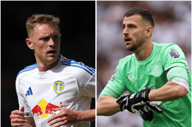 Sean Longstaff and Martin Dubravka