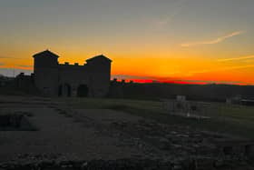 Arbeia in South Shields will look magical in candlelight this Christmas.