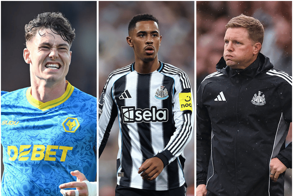 Four players to miss Newcastle United v Wolves through injury - including talisman and two new signings
