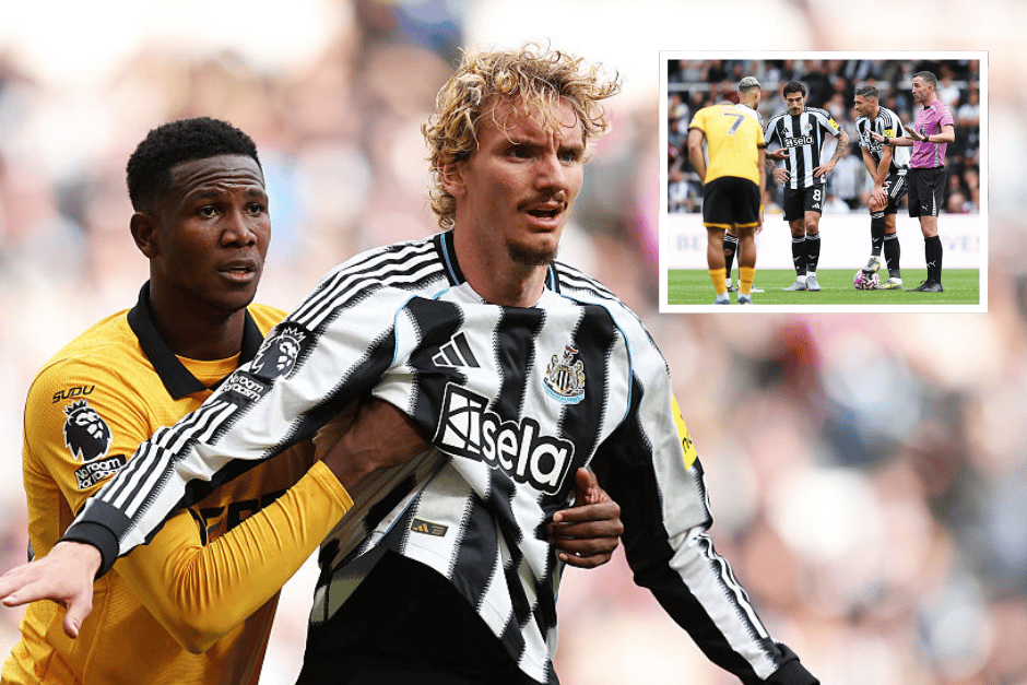 Ex-ref delivers surprise verdict on controversial Newcastle United VAR decision as Wolves star avoids ban