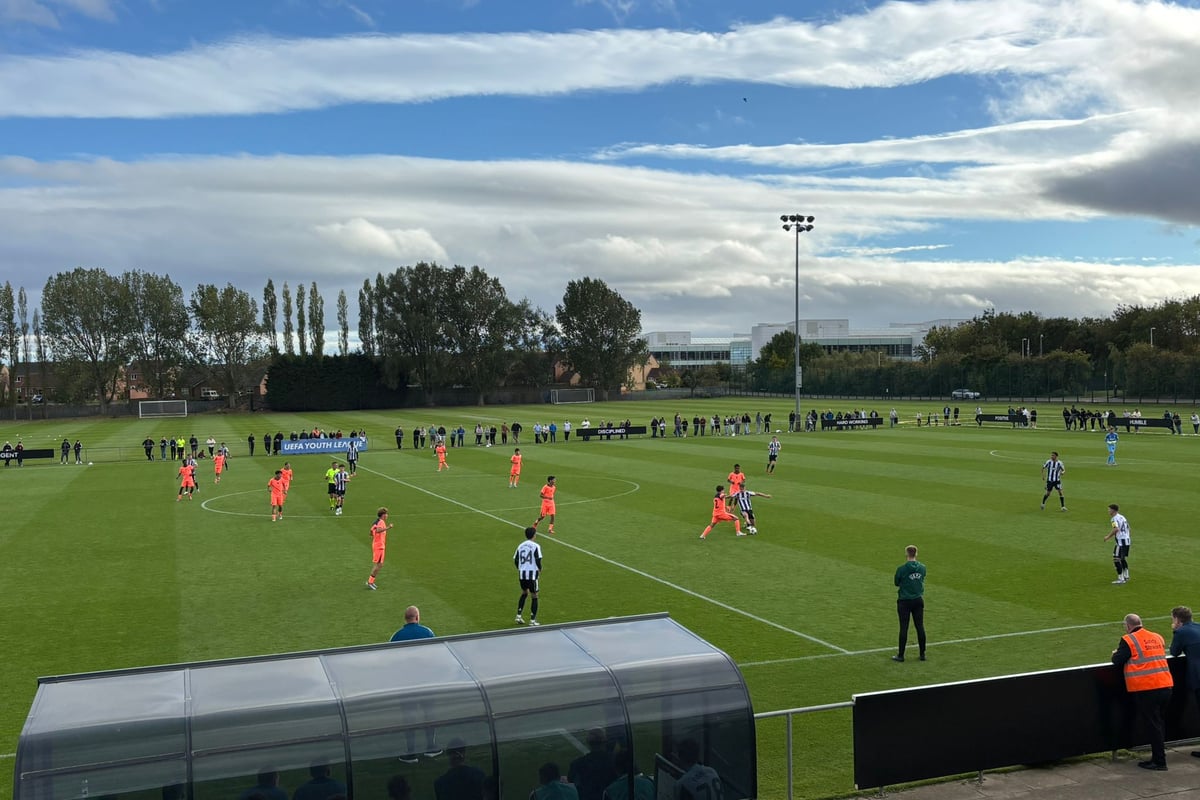Coach sees 'Newcastle spirit' as Magpies youngsters fall to narrow Barcelona defeat