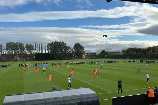 Newcastle United U19s v Barcelona U19s in the UEFA Youth League (photo NationalWorld)