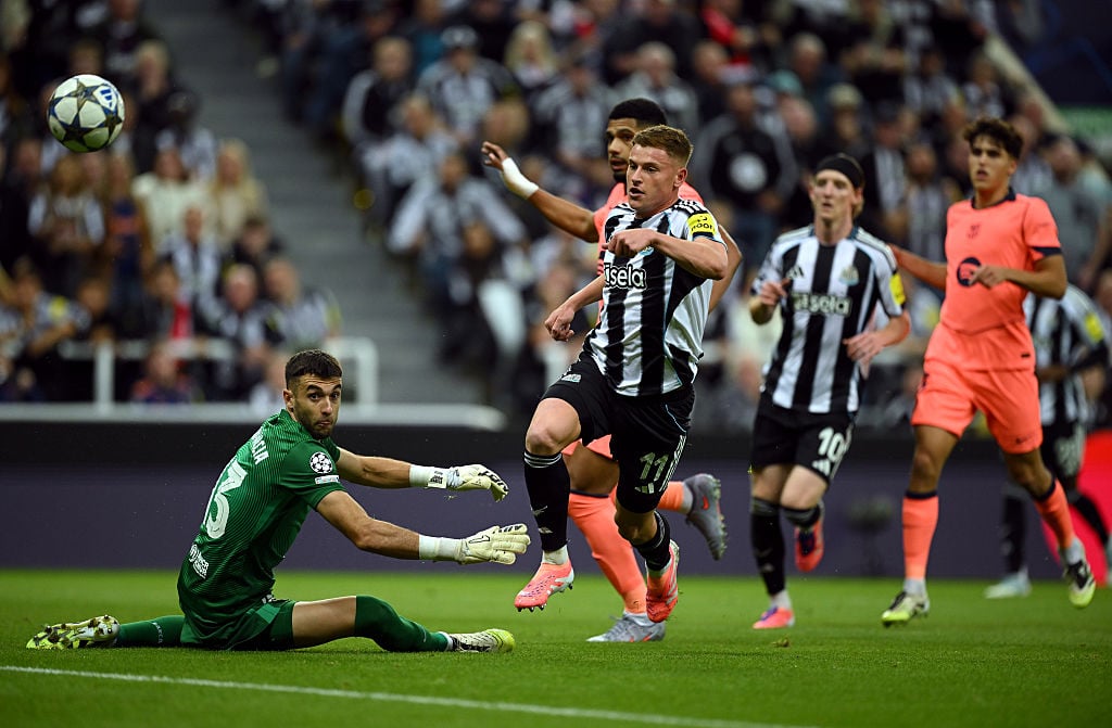Newcastle United player ratings v Barcelona: 7/10 'biggest threat' & 'wasteful' 5/10 as sides go in 0-0