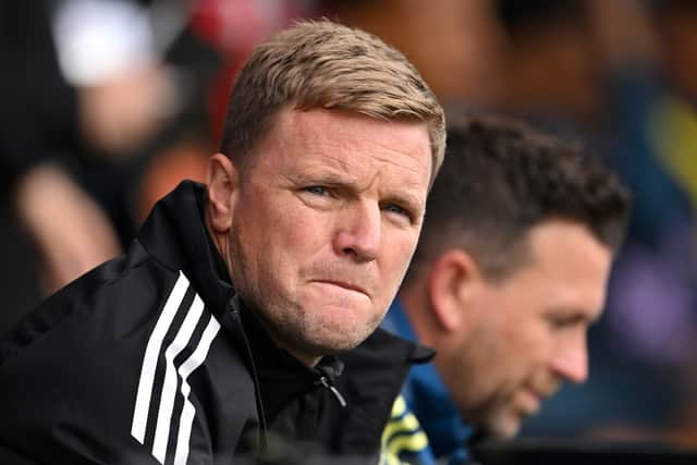 Howe will be without one of his forwards for the Arsenal game.