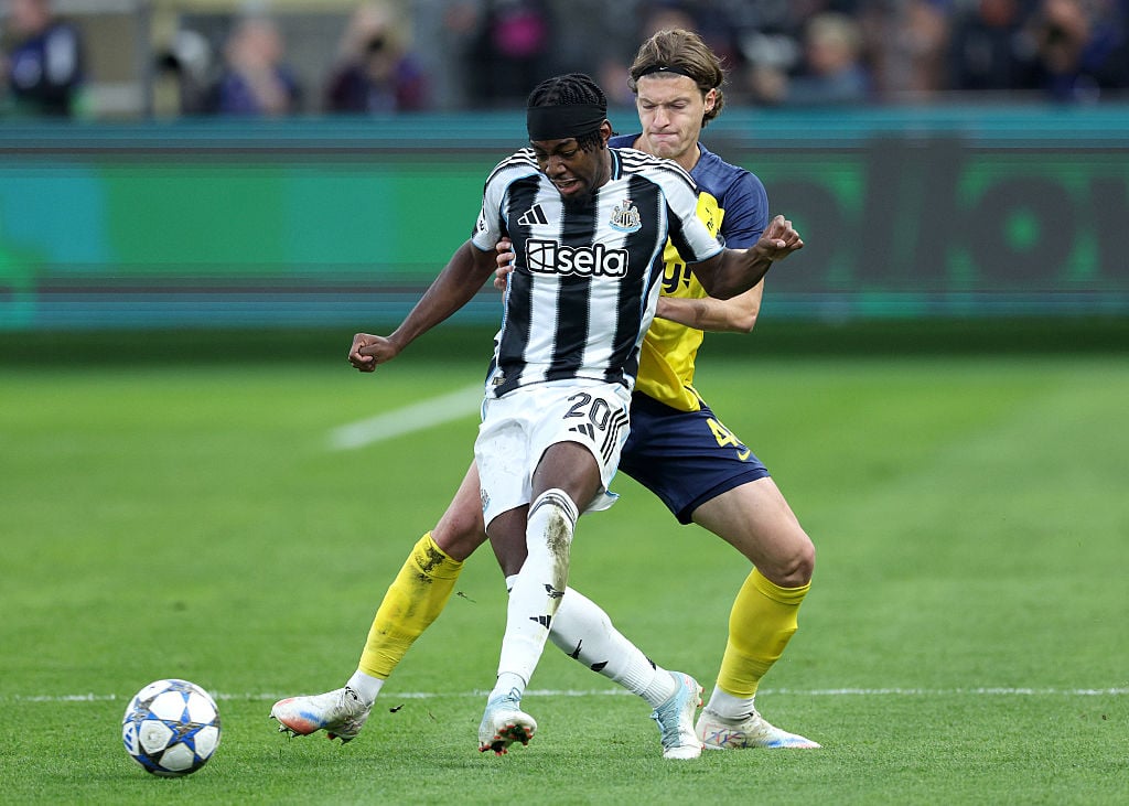 UEFA official explains Anthony Elanga decision in Newcastle United Champions League win v Union SG