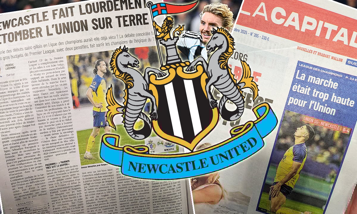 'Slapped' - What the Belgian media said about Newcastle United & Nick Woltemade after 4-0 Champions League win