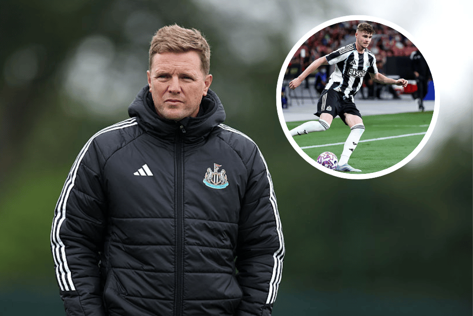 Eddie Howe reveals surprise Lewis Hall ‘alternative’ - he’s never started for Newcastle United