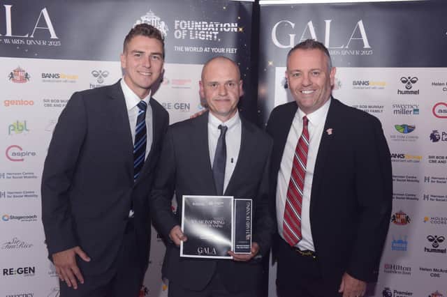 Richard Dunning (Middle) with James Murray and Gordon Armstrong.