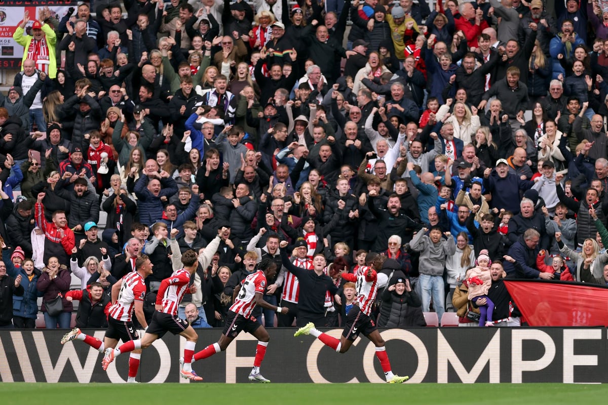 Sunderland's attendances compared to Premier League rivals after dramatic Arsenal draw