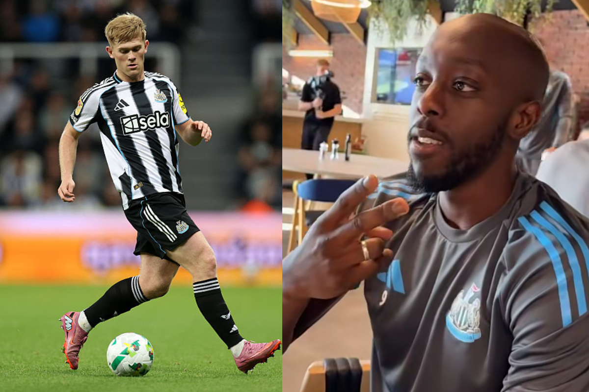 Yoane Wissa training ground sneak peak as Newcastle United star spotted at St James' Park amid injury recovery