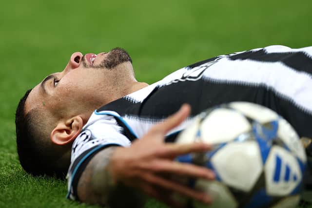 Newcastle United captain Bruno Guimaraes.