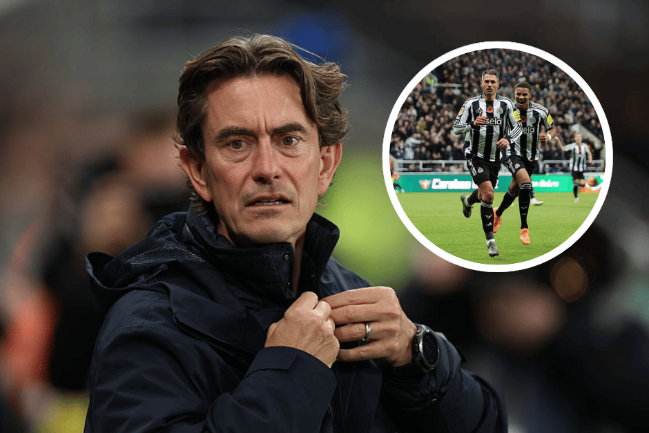 ‘It’s common sense’ - Thomas Frank blasts referee for allowing controversial Newcastle United goal v Spurs