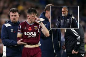 Oliver Scarles a will not feature for Nuno Espirito Santo's West Ham v Newcastle United