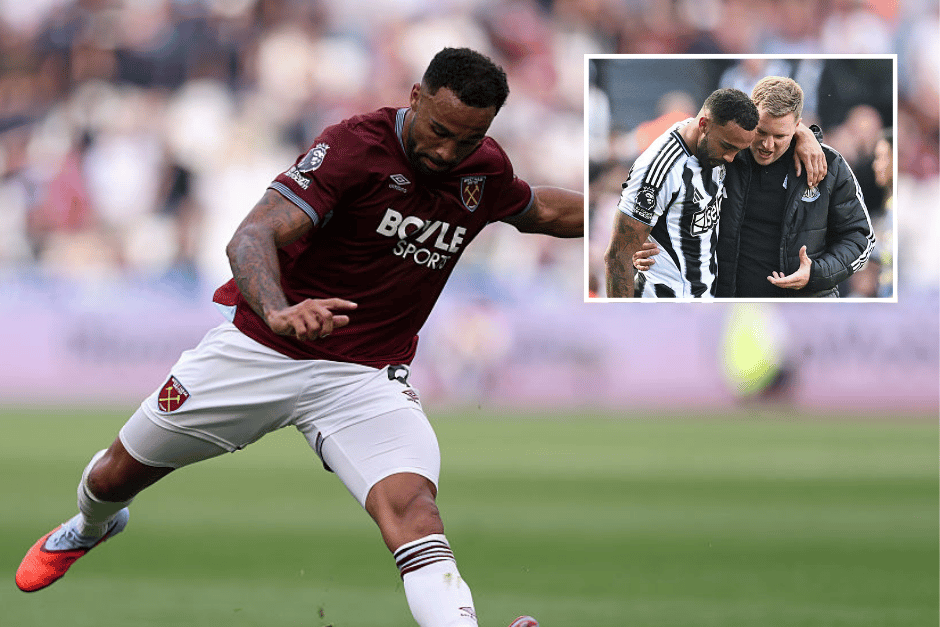 West Ham injury blow could hand £20m man that Eddie Howe loves chance to shine v Newcastle United