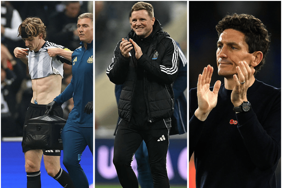 Five confirmed out of Brentford v Newcastle United - plus Bruno Guimaraes & Anthony Gordon doubts