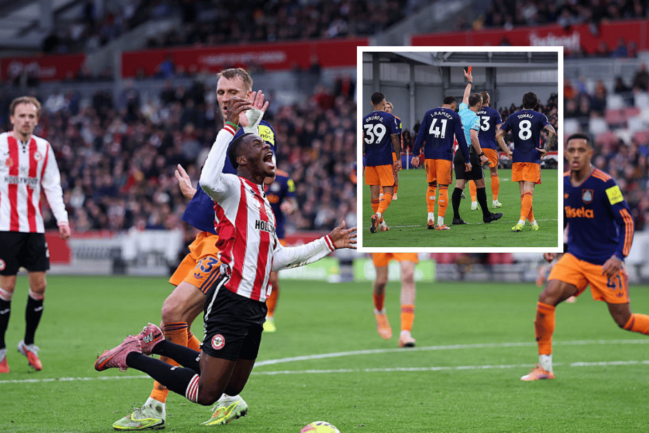 Newcastle United star banned v Manchester City - ex-referee has no complaints