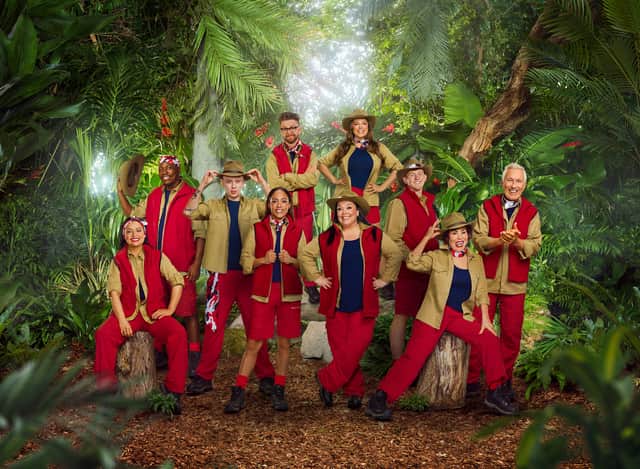I'm a Celeb cast 2025: Shona McGarty, Eddie Kadi, Aitch, Alex Scott MBE, Jack Osbourne, Lisa Riley, Kelly Brook, Angry Ginge, Ruby Wax OBE and Martin Kemp.