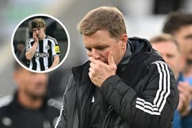 Anthony Gordon and Eddie Howe